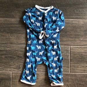 KICKEE Polar Bear Pajamas